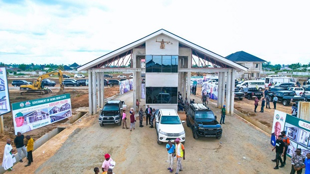 Governor Umo Eno Flags Off Construction of Akwa Ibom State Judiciary Village