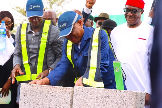 Wike Flags Off Construction of Magistrate Court Complex in Jabi