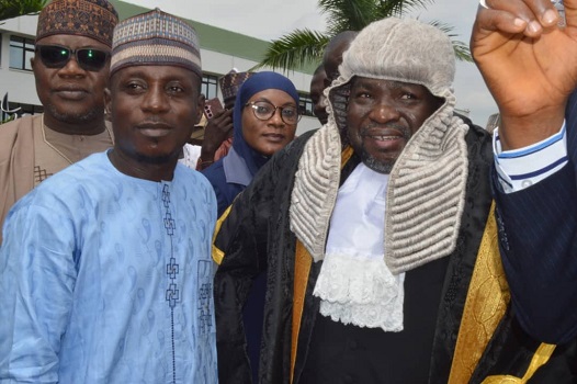 CJN Hails Tenacity of Physically Challenged Lawyer, Lawal Garba, Newly Conferred as SAN