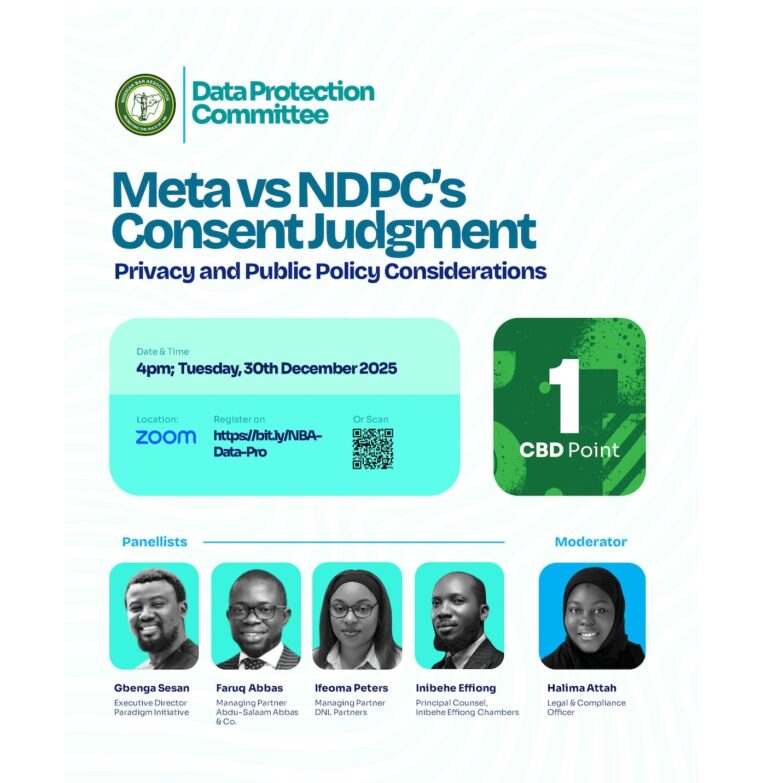 Meta, NDPC Consent Judgment Sparks Debate Over Data Protection Enforcement
